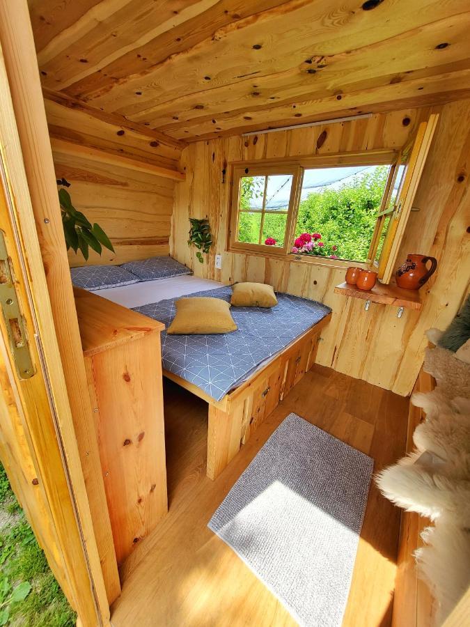 Unique Wooden Holiday House In Nature Lukovica pri Domžalah Exteriör bild