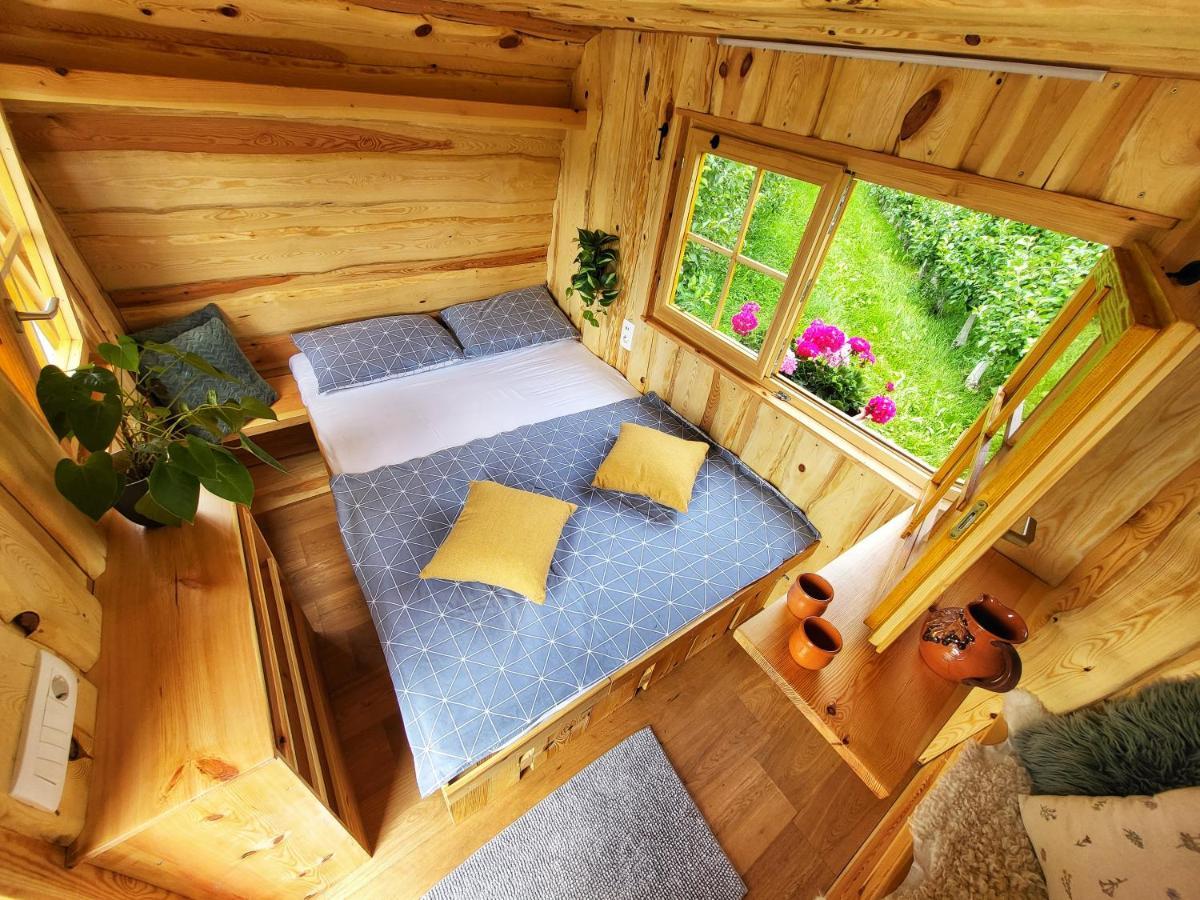 Unique Wooden Holiday House In Nature Lukovica pri Domžalah Exteriör bild