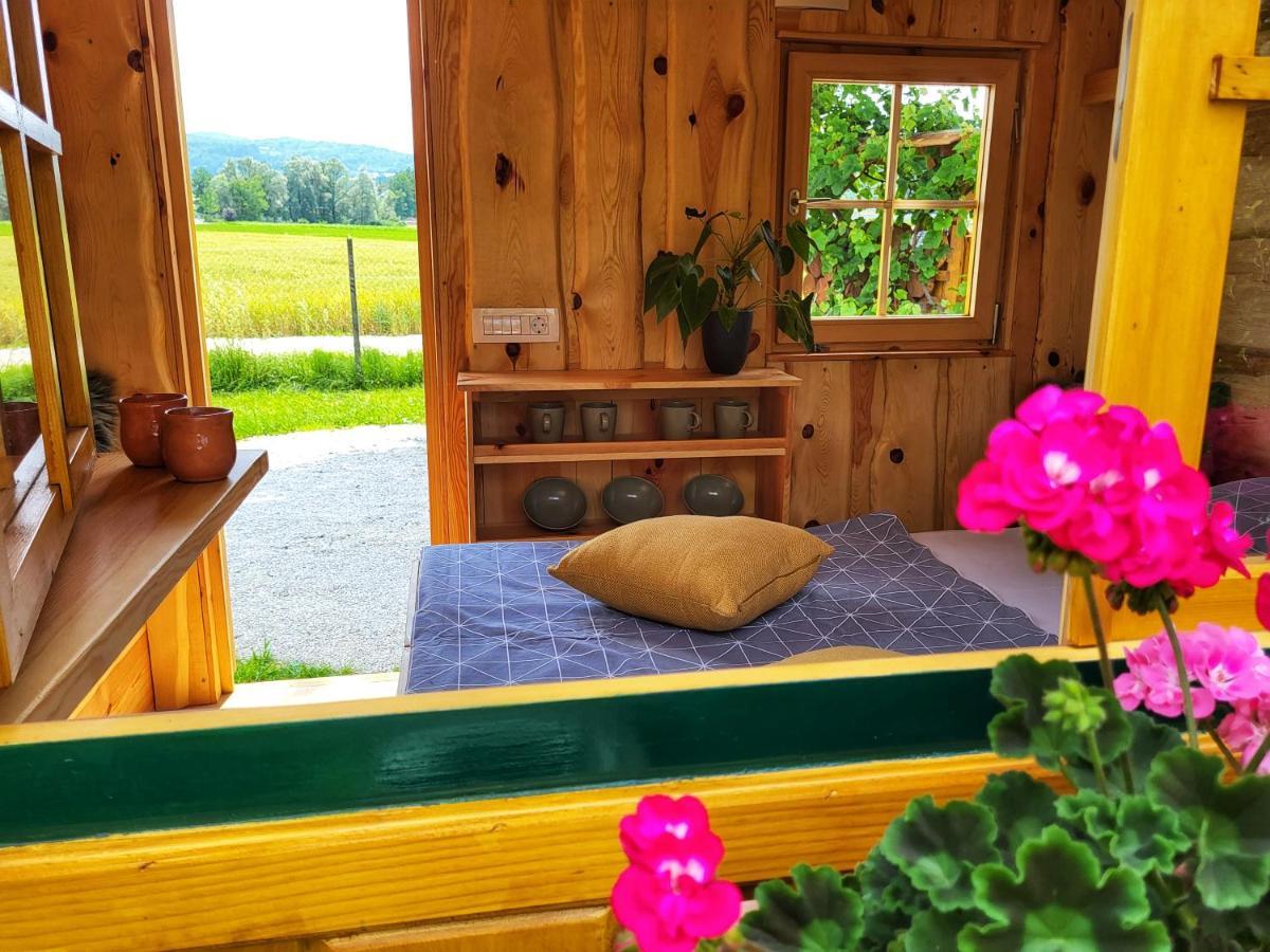 Unique Wooden Holiday House In Nature Lukovica pri Domžalah Exteriör bild