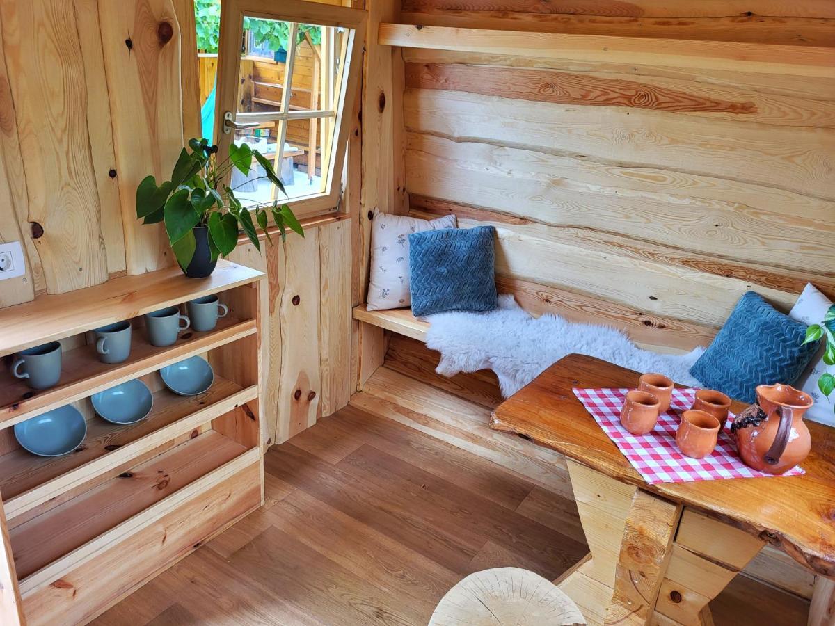 Unique Wooden Holiday House In Nature Lukovica pri Domžalah Exteriör bild